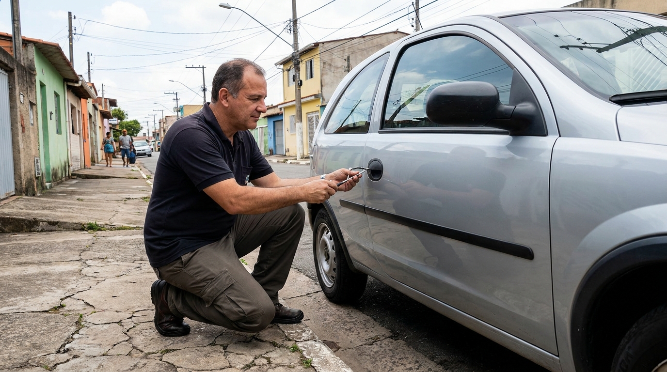Abertura de carro sem danos por chaveiro em Teresina‑PI
