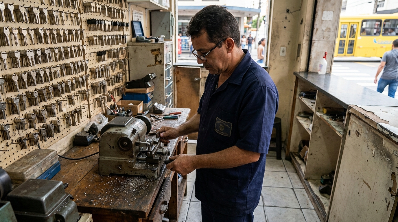 Cópia de Chave de Cadeado em Teresina‑PI