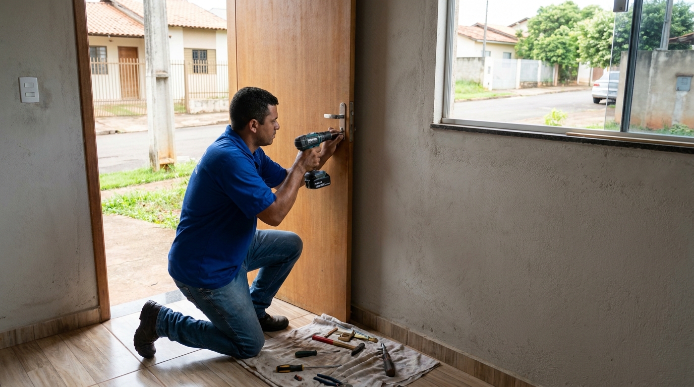 Instalação de Fechadura de Porta em Teresina‑PI